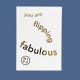 You Are Flipping Fabulous Gift Voucher card